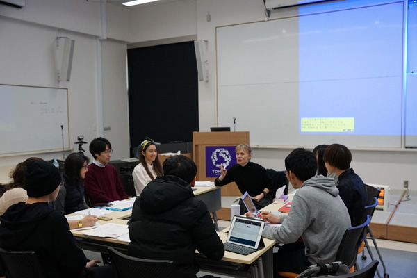 Photograph of lecture